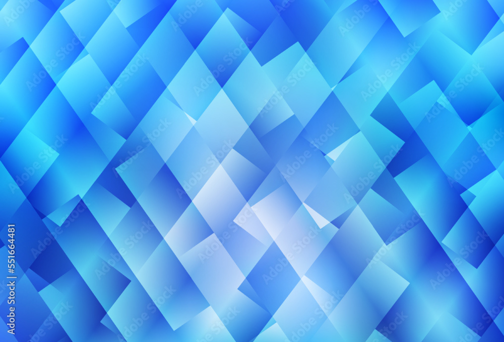 Light BLUE vector background with rectangles. Light BLUE vector background with rectangles.