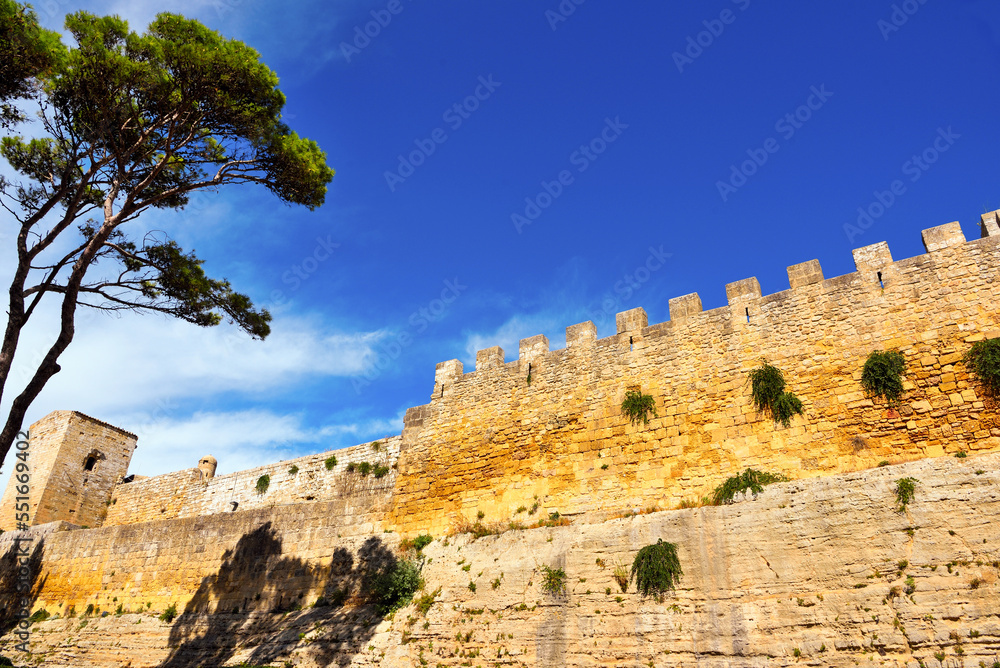 Fototapeta premium Lombardy Castle Enna Sicily Italy