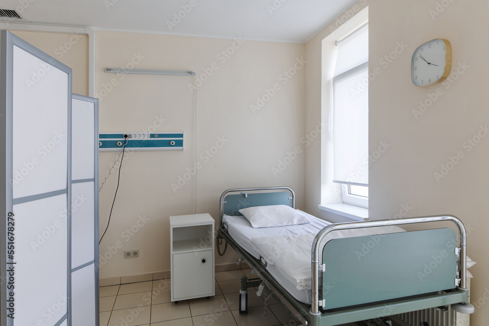 Bright office in the clinic. Medical examinations. Interior in the hospital. Bright office in the clinic. Medical examinations. Interior in the hospital.