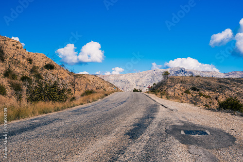 road in the mountains