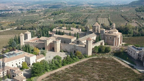 Monastery of Santa Maria de Poblet, Catalonia, Spain  photo