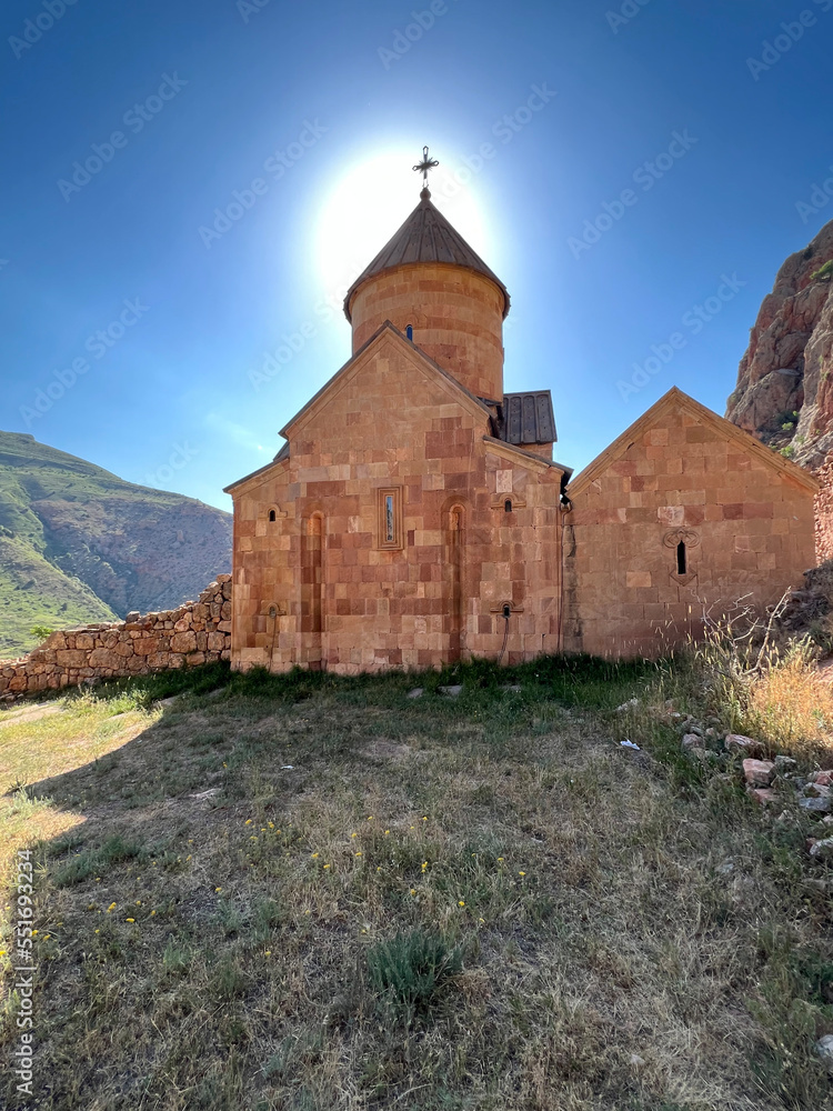 Norawank Monastery in the mountains of Armenia