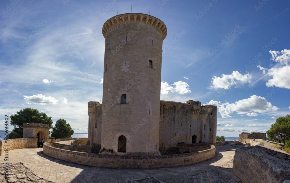Bellver castle in Palma de Mallorca (Spain) Bellver castle in Palma de Mallorca (Spain)