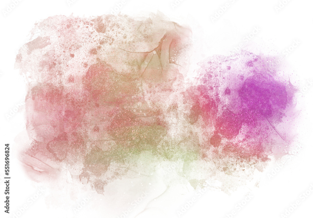 Obraz premium watercolor with transparent background 