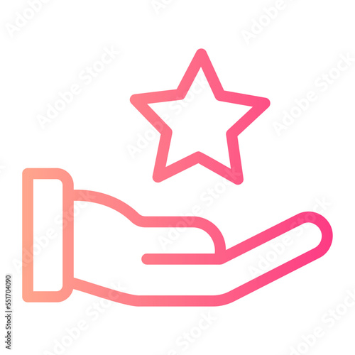 reward gradient icon