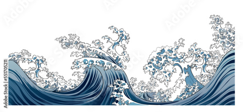 浮世絵　波　その27