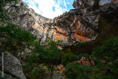 The rugged Gruta do Salitre cave near Diamantina, Minas Gerais state, Brazil