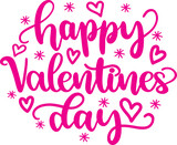 Happy Valentines Day, Heart, Valentines Day, Love, Be Mine, Holiday, Vector Illustration File