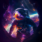 Psychedelic Spaceman, AI