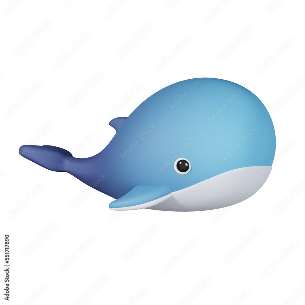 Blue whale isolated. Sea and beach minimal cartoon icon. Summer vacations and sea lifestyle theme. 3D render illustration. Blue whale isolated. Sea and beach minimal cartoon icon. Summer vacations and sea lifestyle theme. 3D render illustration.