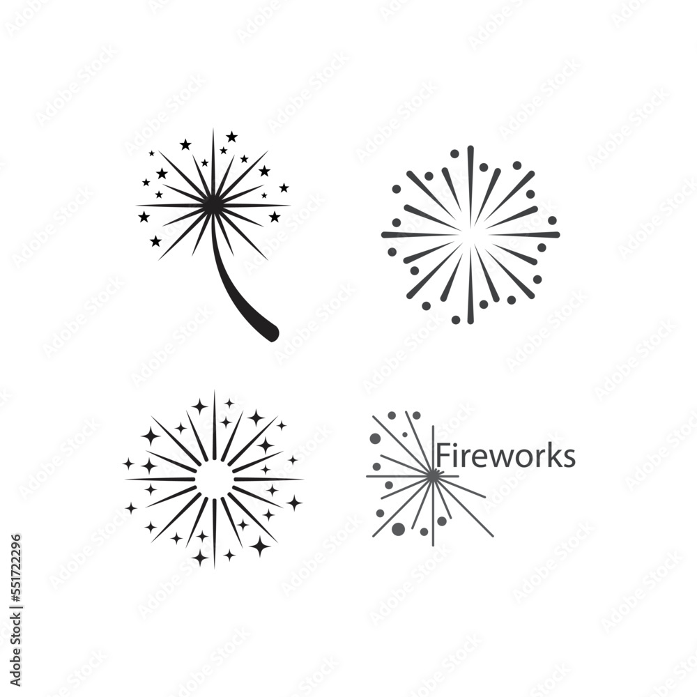 fireworks logo vector fireworks logo vector