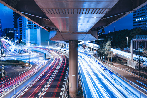 traffic at night