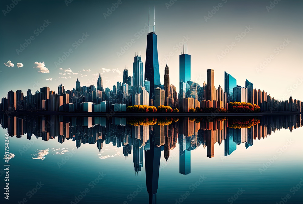 city panorama, big city, chicago skyline, city, city skyline, tower, city view, modern city, business city, chicago, cityscape, city buildings, blue city, city sky, downtown, skyline, technology build