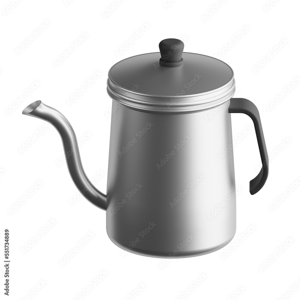 Fototapeta premium 3d coffee kettle