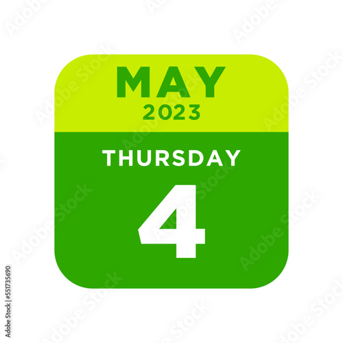 calendar may 2023 printable in trendy flat design