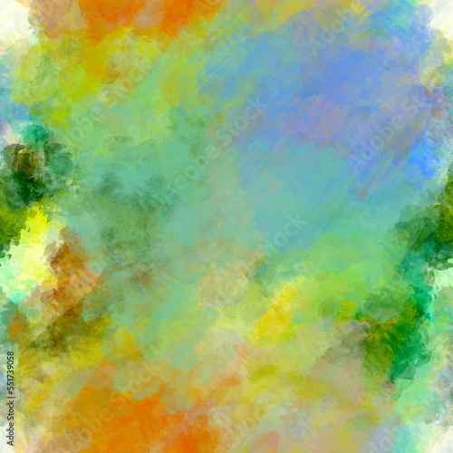 Abstract multicolor blurred paint background Bright summer natural shades palette