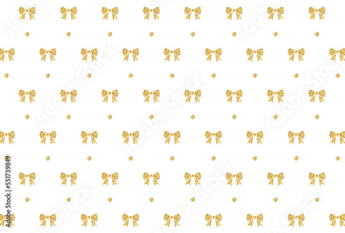 seamless pattern with golden ribbons for banners, cards, flyers, social media wallpapers, etc.