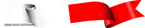 Free Download 3D Flag of Indonesia on ribbon. - GFXLoad