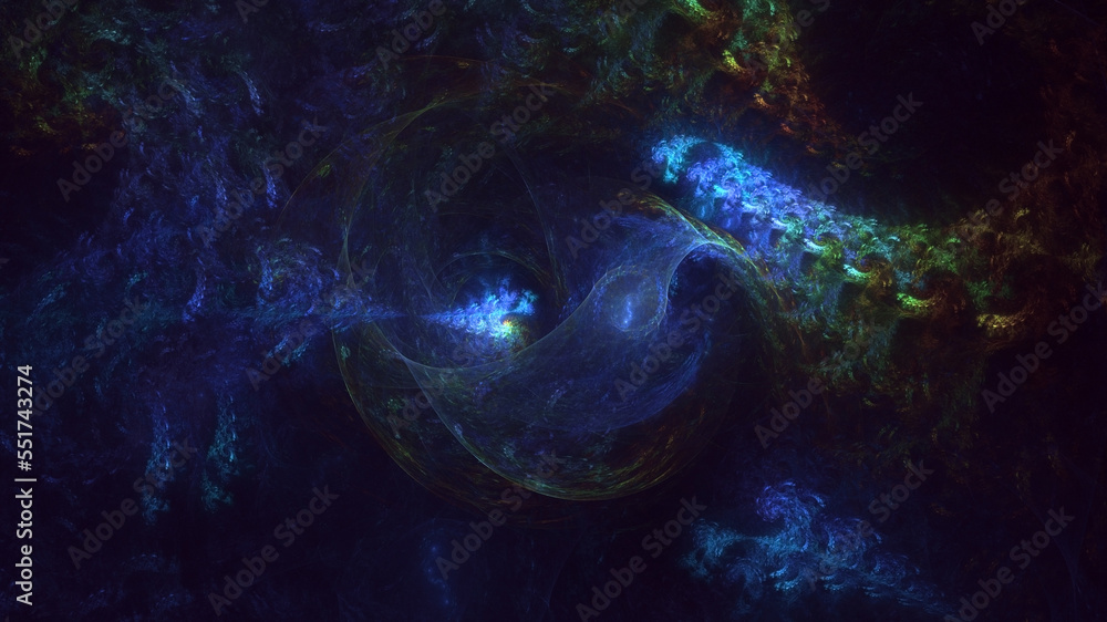 3D rendering abstract colorful fractal light background 3D rendering abstract colorful fractal light background