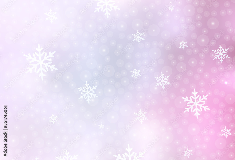Light Pink vector template in carnival style. Light Pink vector template in carnival style.