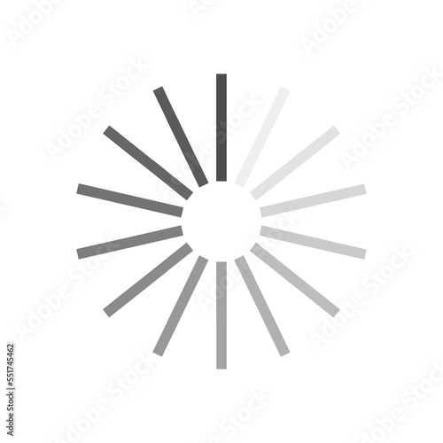 Download sign. Load icon. Load system. Data load. Loading bar. Froze computer. Vector stock illustration. Vector illustration