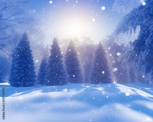 Wallpaper Mural Christmas paradise Torontodigital.ca