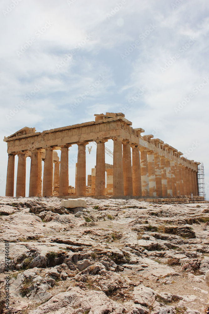 Obraz premium Parthenon temple, Acropolis in Athens, Greece