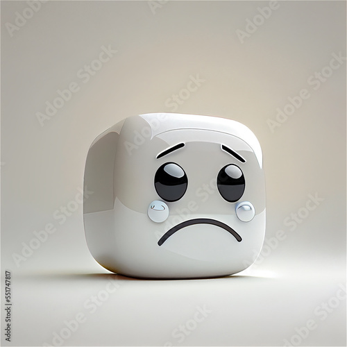 Sad emoji, Generative IA