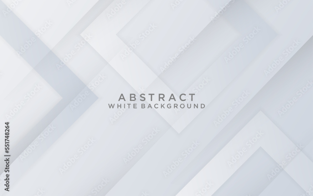 Fototapeta premium Abstract light silver background elegant square shape design