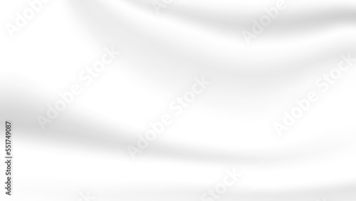 abstract blank white soft fabric folding texture background for decorative graphic design 