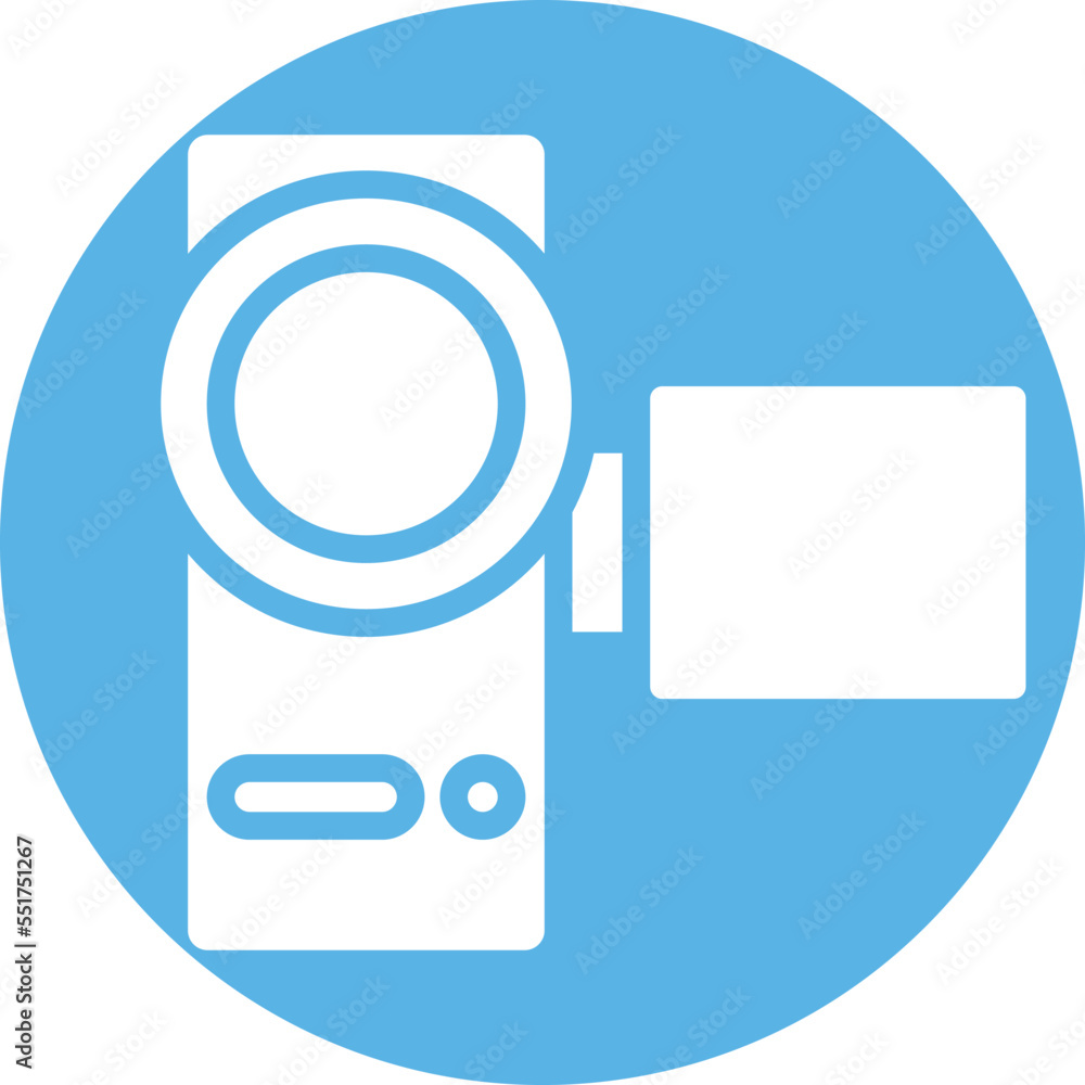 Handy cam Vector Icon
