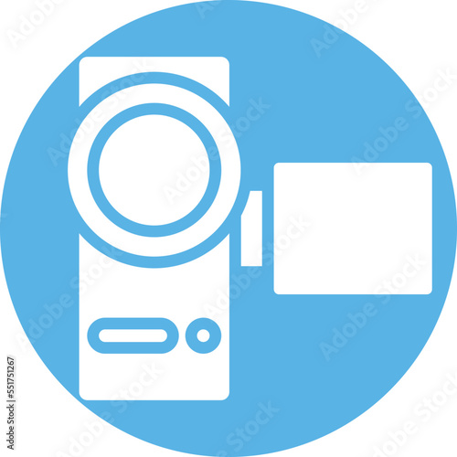 Handy cam Vector Icon
