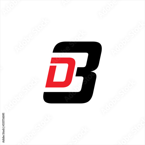 Letter D3 vector logo design.