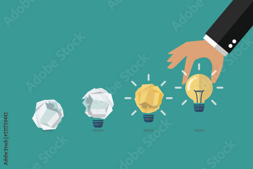 Change gabage to idea concept
