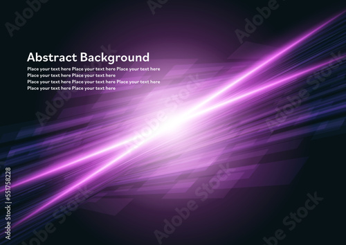 紫のサイバーネットワーク背景