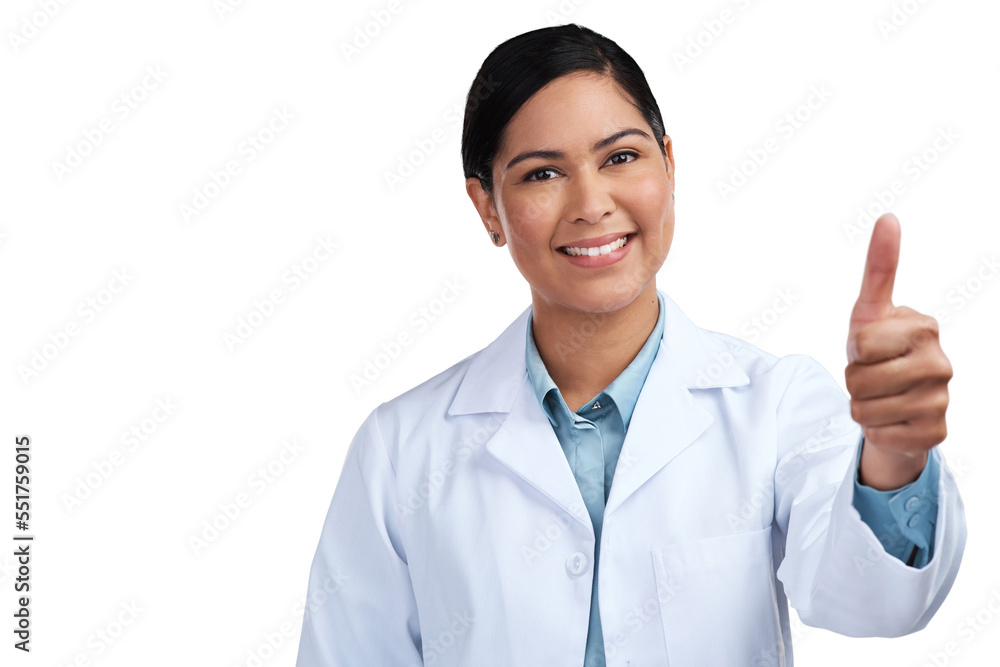 PNG of a cropped portrait of an attractive young female scientist gesturing thumbs up in studio against a grey background PNG of a cropped portrait of an attractive young female scientist gesturing thumbs up in studio against a grey background
