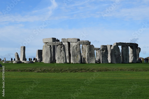 World Heritage Site Stonehenge England View, Summer
