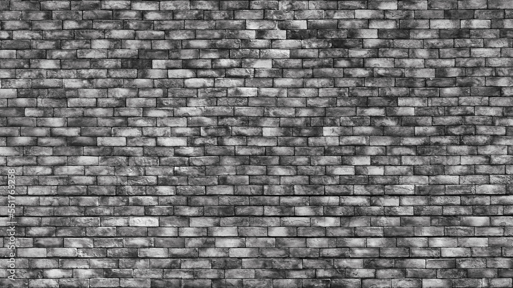 Black and White brick wall background and texture, Abstact rough white and black brick wall, Black and white brick wall, brickwork background for design. Black and White brick wall background and texture, Abstact rough white and black brick wall, Black and white brick wall, brickwork background for design.