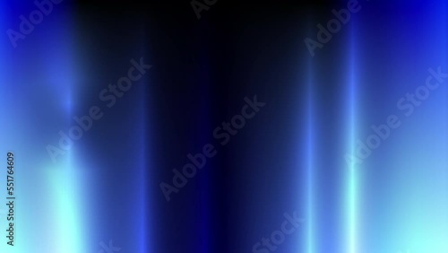 Abstract creative motion spectrum light beam on blue background. Video animation Ultra HD 4k footage.