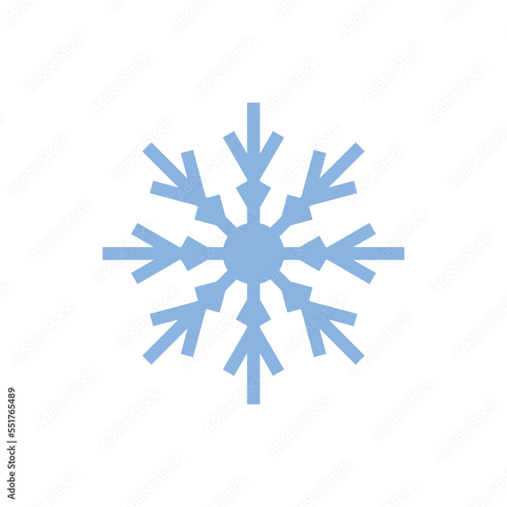 Snowflakes icon and symbol ilustration Snowflakes icon and symbol ilustration