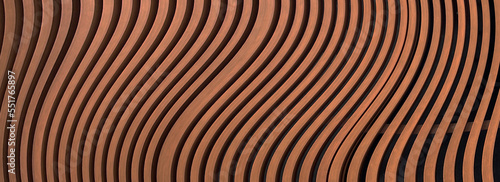 木板の曲線デザインテクスチャ