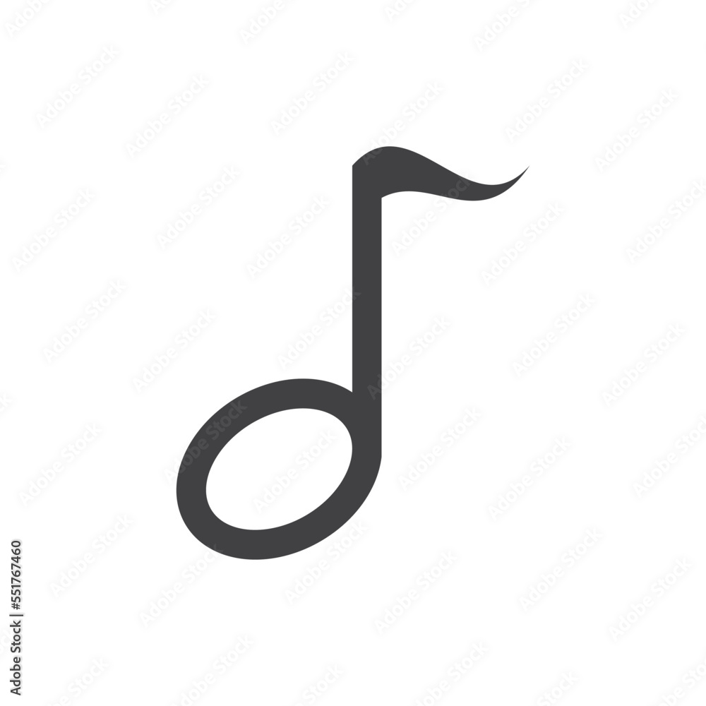 Obraz premium Music icon Illustration vector