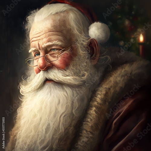 santa claus portrait