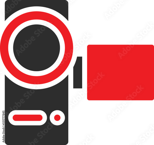 Handy cam Vector Icon
