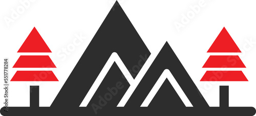  Camping Vector Icon
