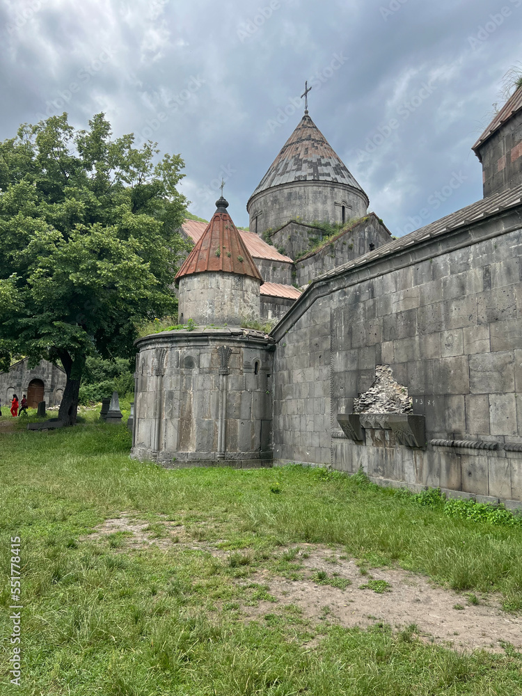 Sanahin Monastery in the mountains of Armenia Sanahin Monastery in the mountains of Armenia