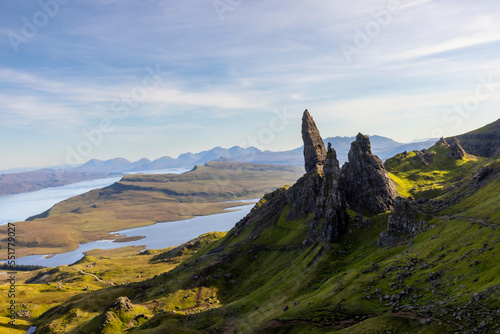 Old Man of Storr. The Storr is a rocky hill on the Trotternish peninsula of the Isle of Skye in Scotland.