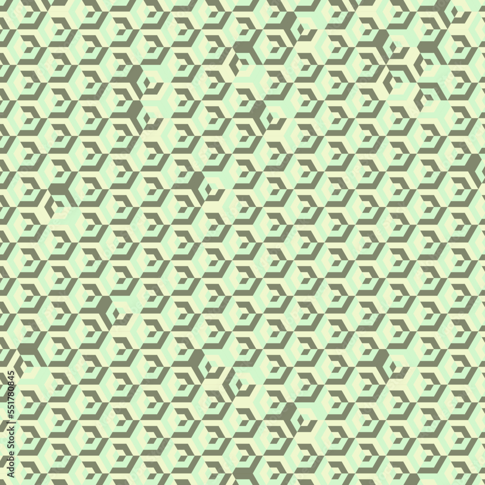 Hexagonal Maze pattern abstract illustration Hexagonal Maze pattern abstract illustration