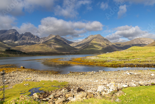Obraz na płótnie Torrin Pools near Broadford on the Isle of Skye, Scotland w salonie