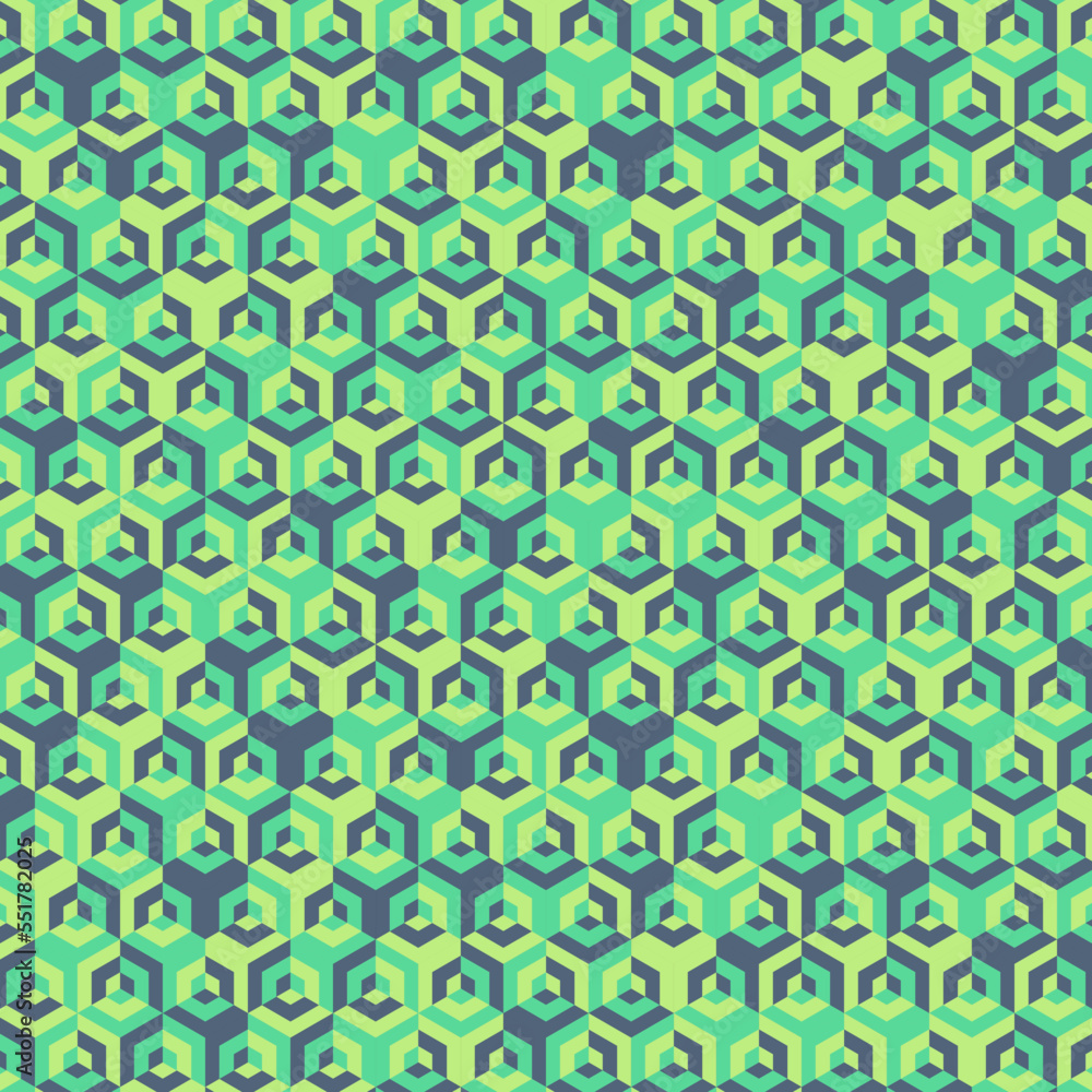 Hexagonal Maze pattern abstract illustration Hexagonal Maze pattern abstract illustration